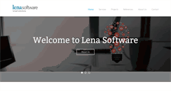 Desktop Screenshot of lenasoftware.com